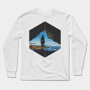 Paradise Cove Girl Geometry Photography Long Sleeve T-Shirt